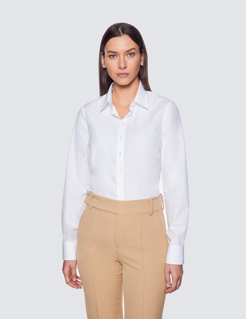 White Shirts for Women | Hawes & Curtis