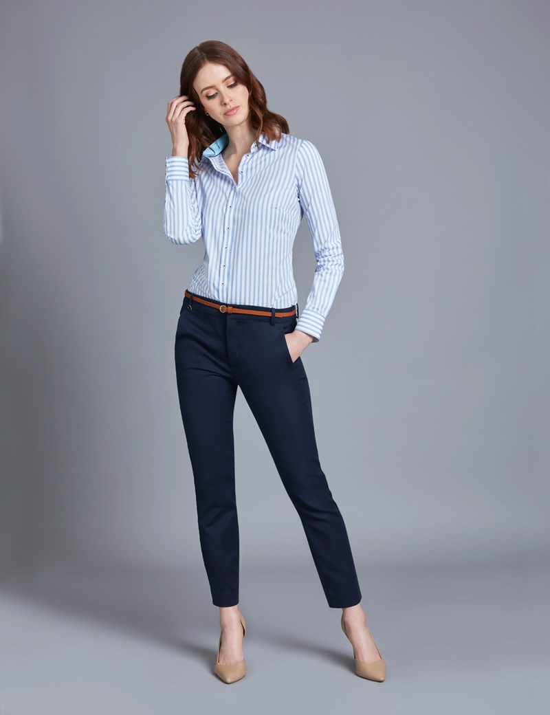 Semi Formal Shirts For Women Hot Sale 