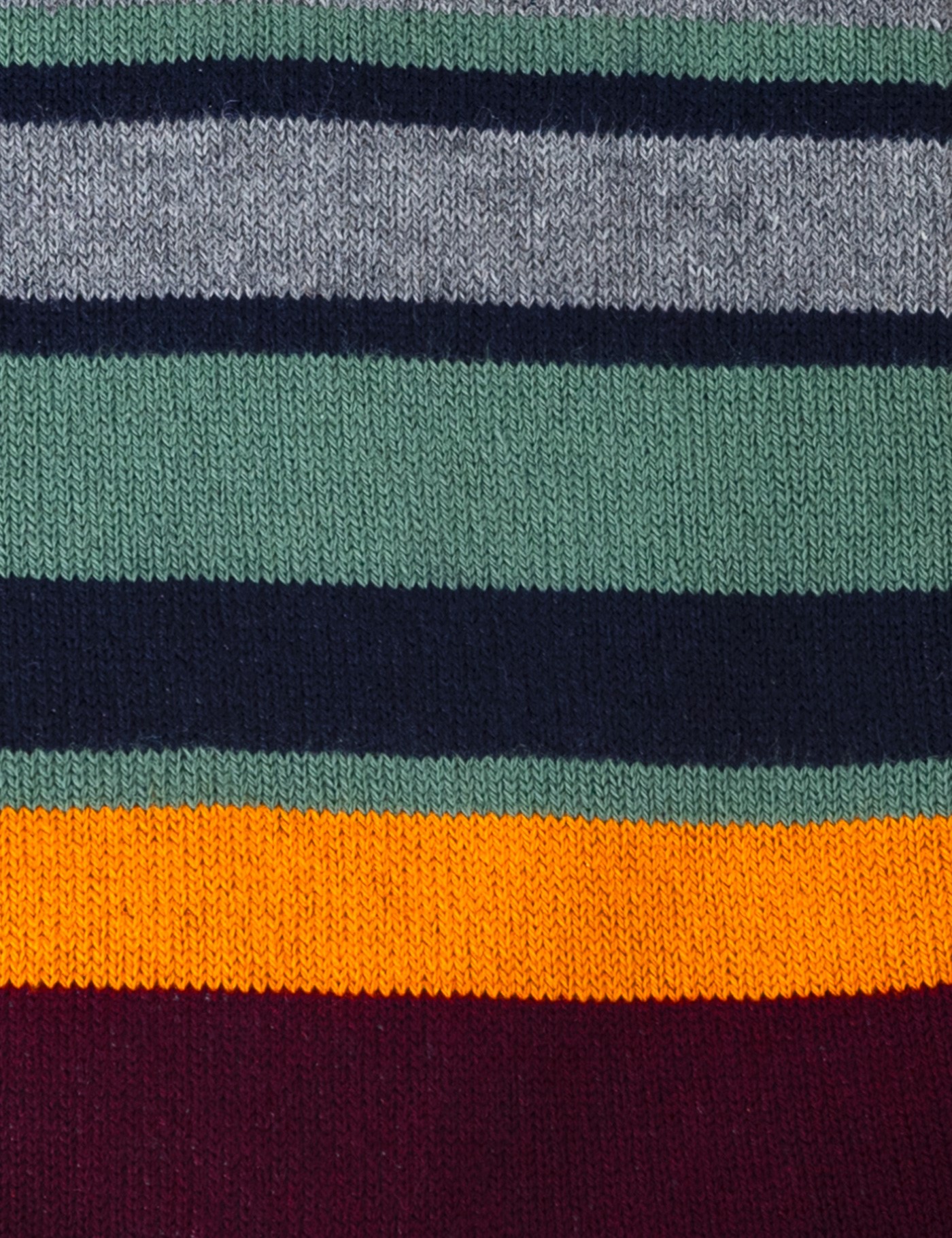 Brown Multi Stripe Print Cotton Socks | Hawes & Curtis