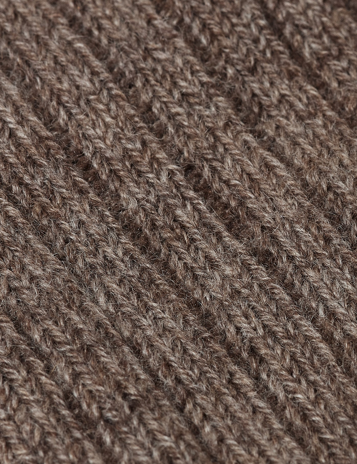 Hawes & Curtis Taupe Ribbed 1913 Socks Size: Medium image 2