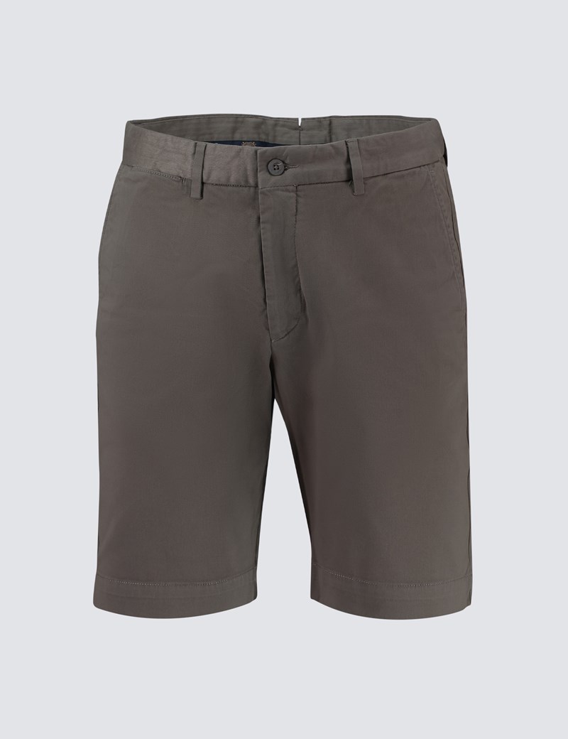 Men's Brown Chino Shorts