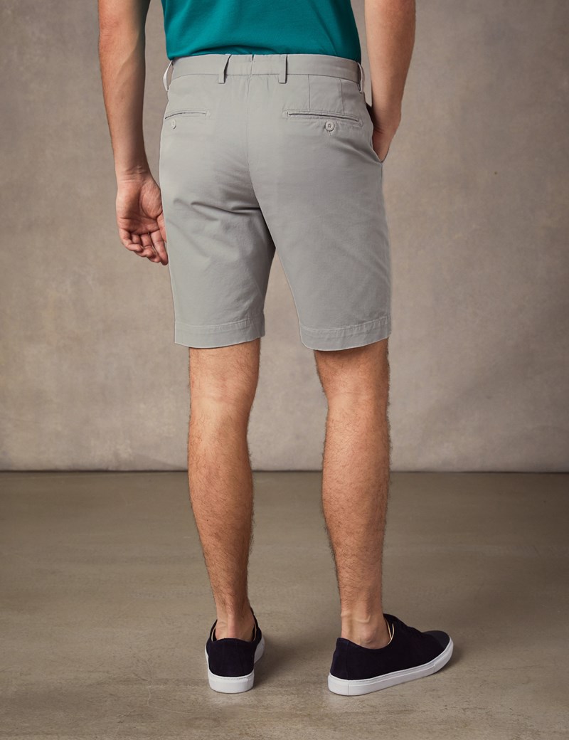 grey chino shorts mens