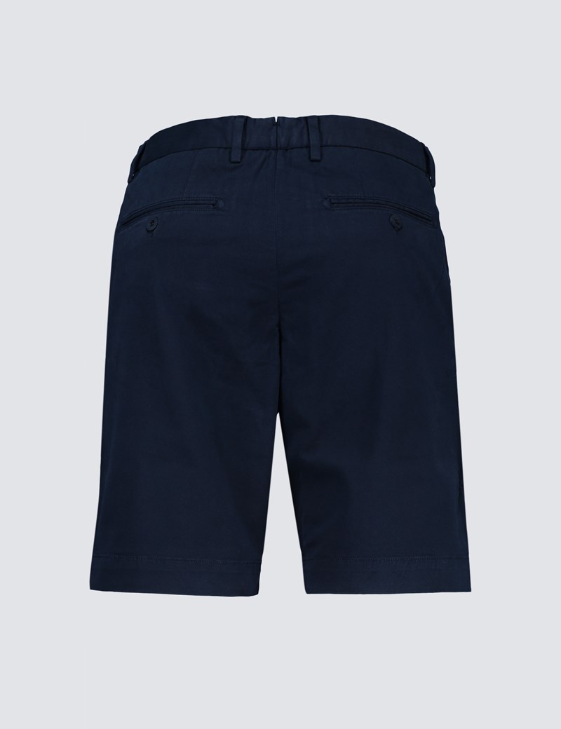 navy chino shorts