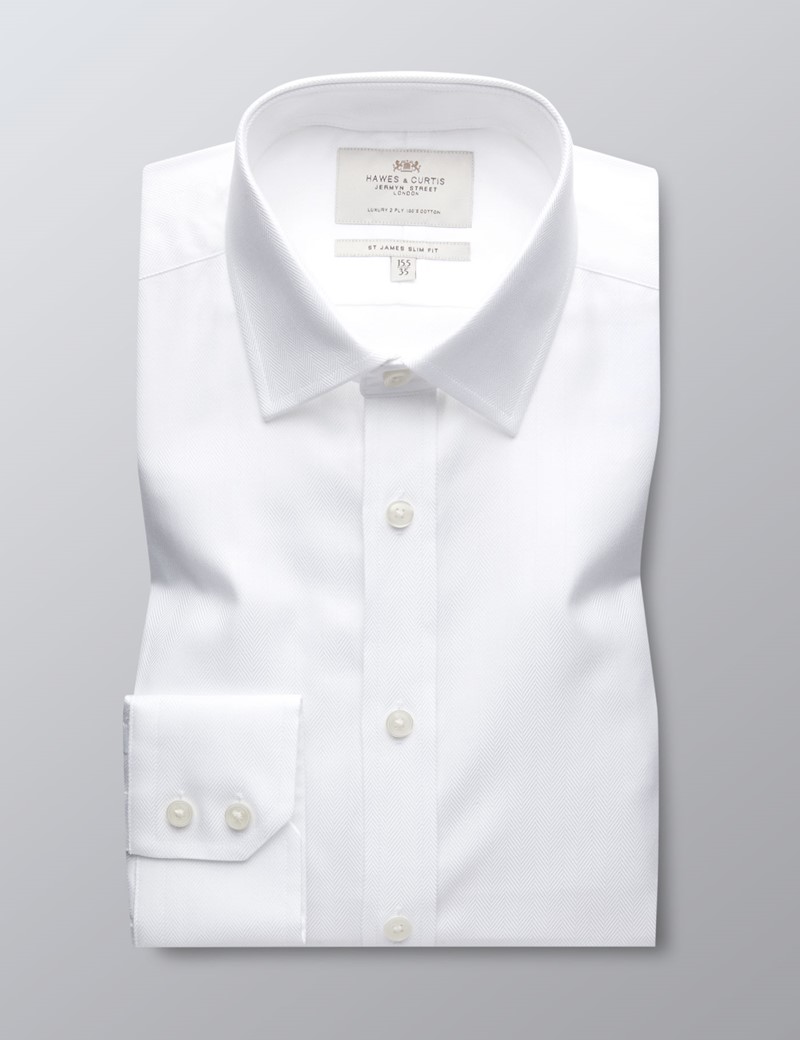 white dress mens shirt