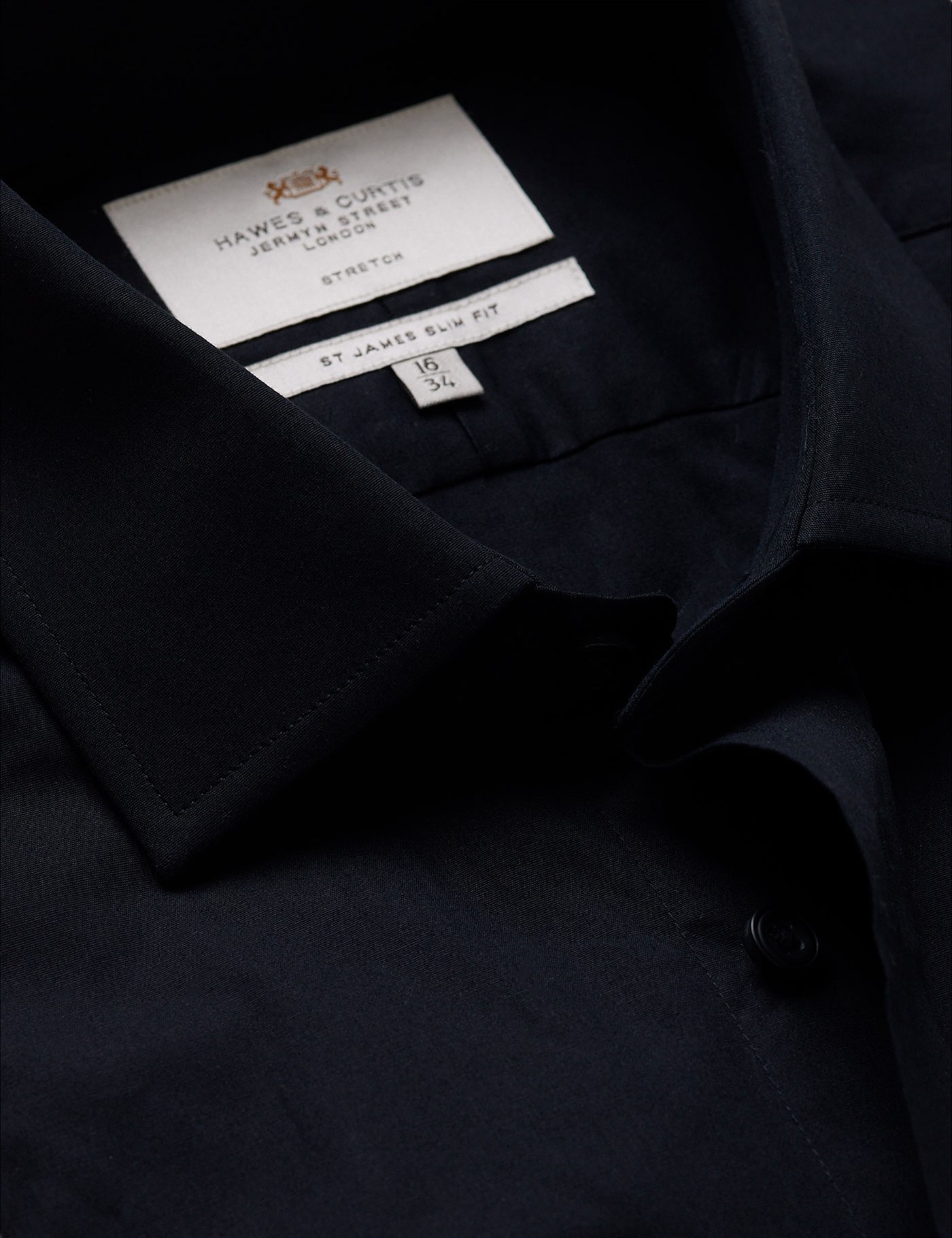 & Slim Fit Shirt 16.5" collar 37" sleeve