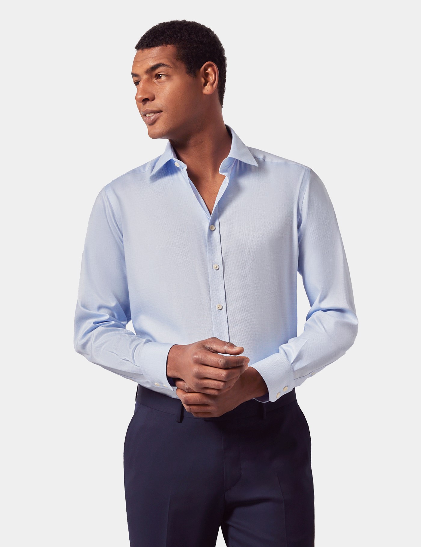 & Slim Fit Shirt 15.5" collar 36" sleeve
