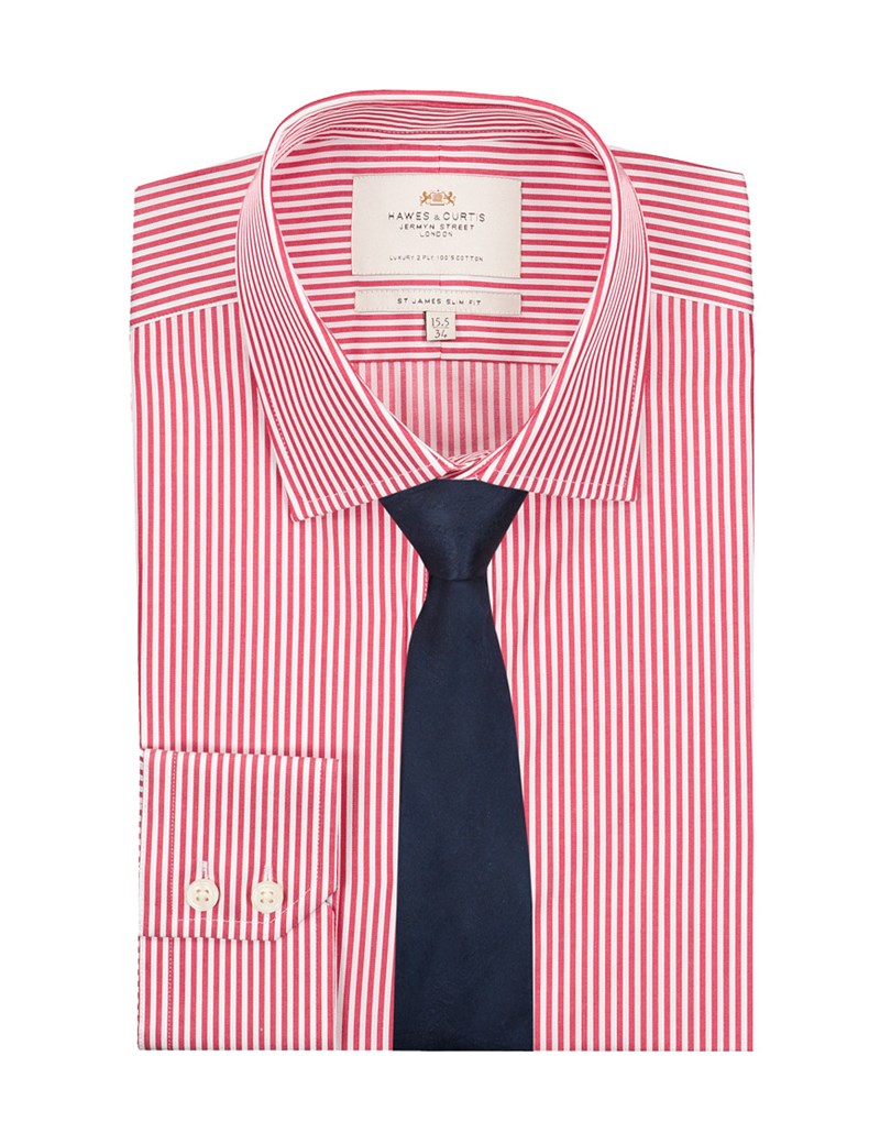 red white striped shirt men's