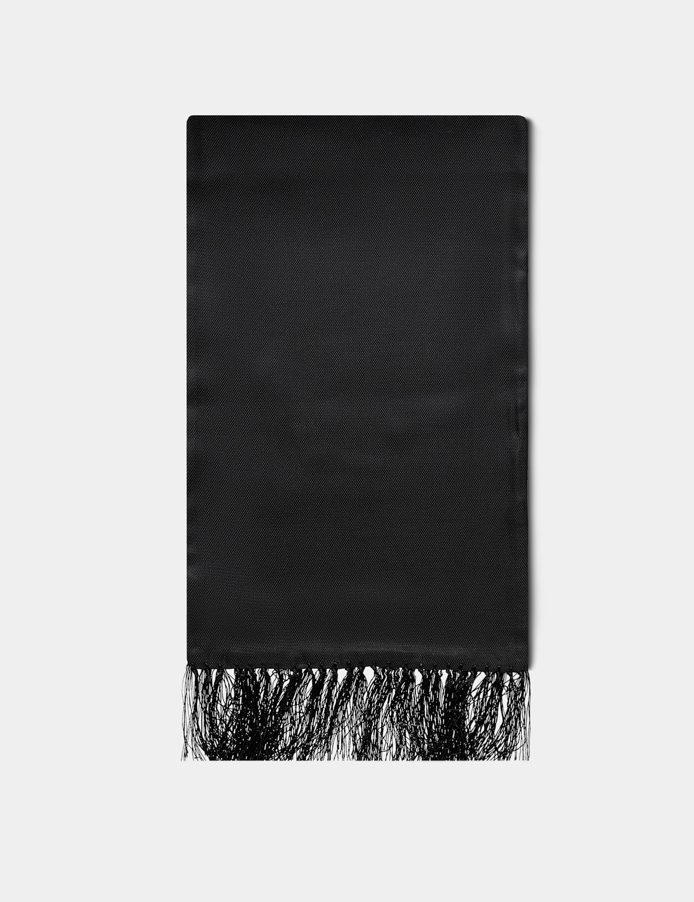 & Spun Silk Dress Scarf One