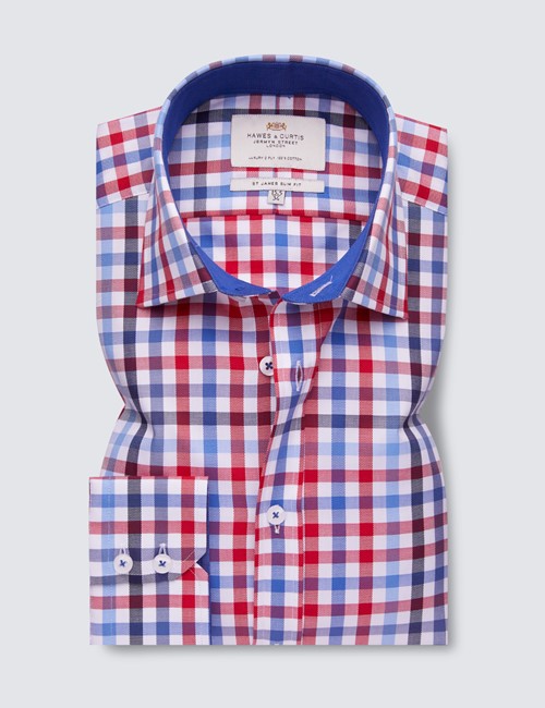 Gingham Shirts | Men's Shirts - Hawes 