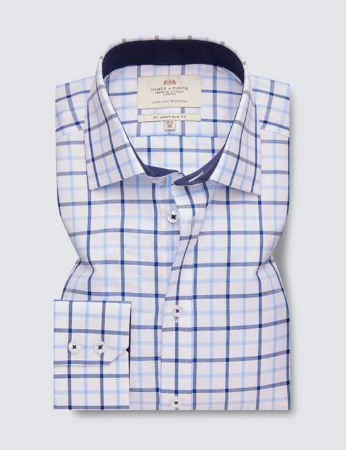 Men's Slim Fit Dress Shirts | Hawes ...