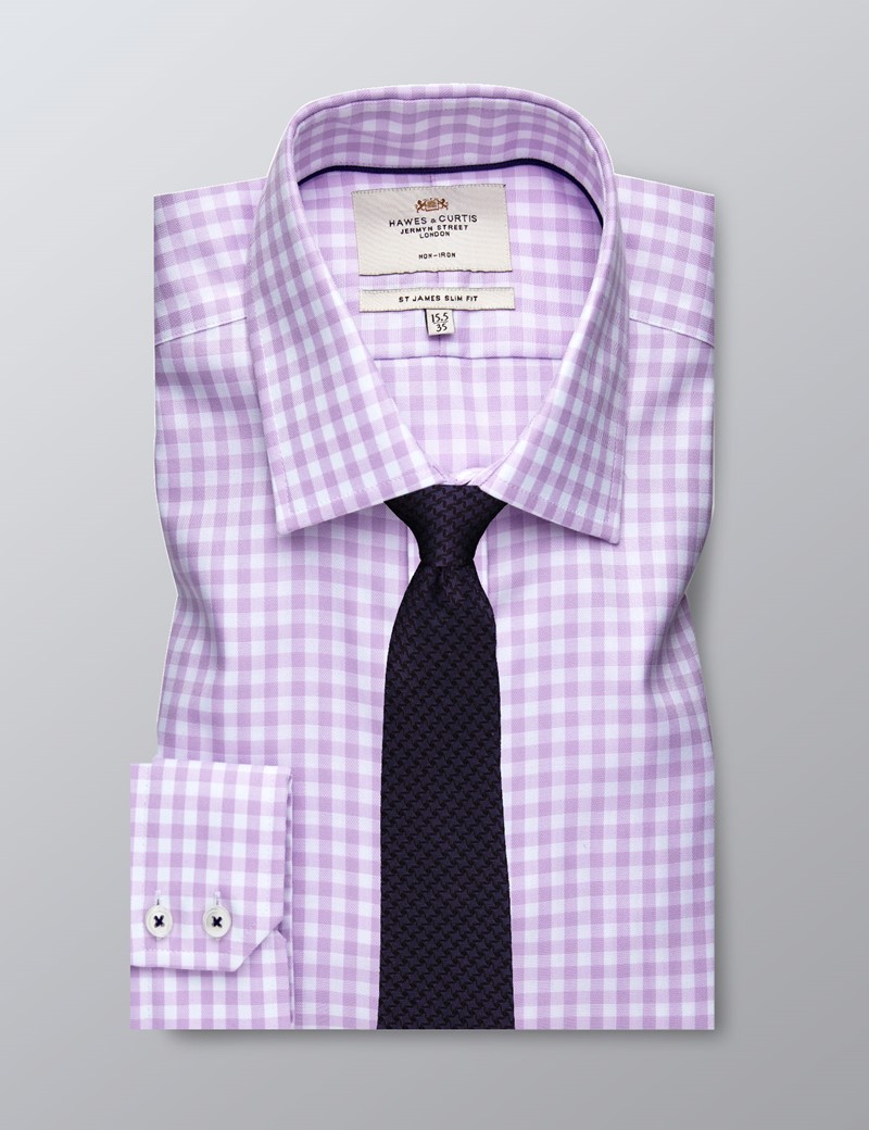lilac dress shirt