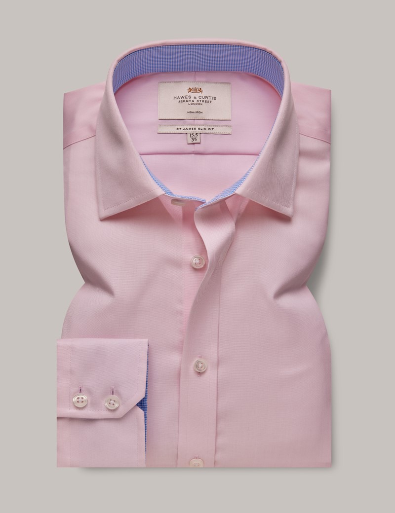 Shirt Pink Cotton Twill