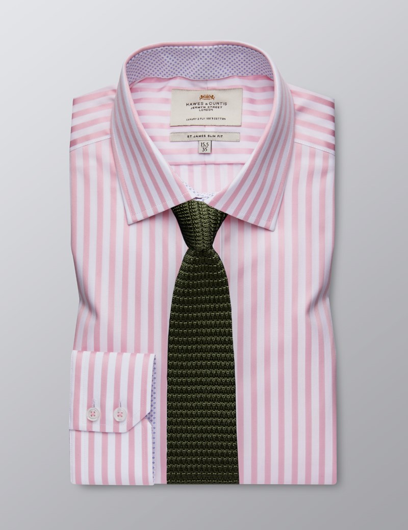 mens bengal stripe dress shirt