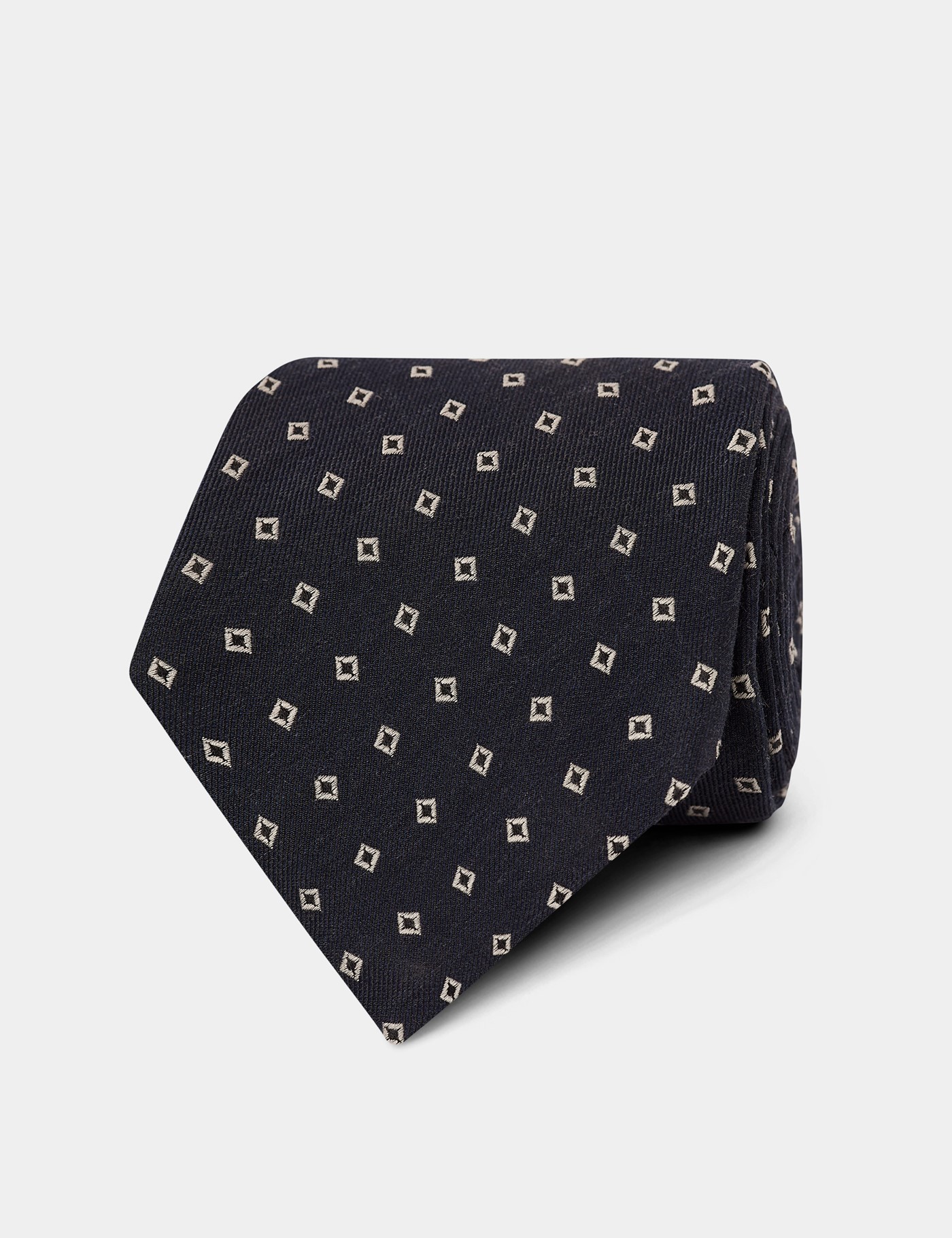 Hawes & Curtis Navy Micro Square 1913 Tie Size: One Size
