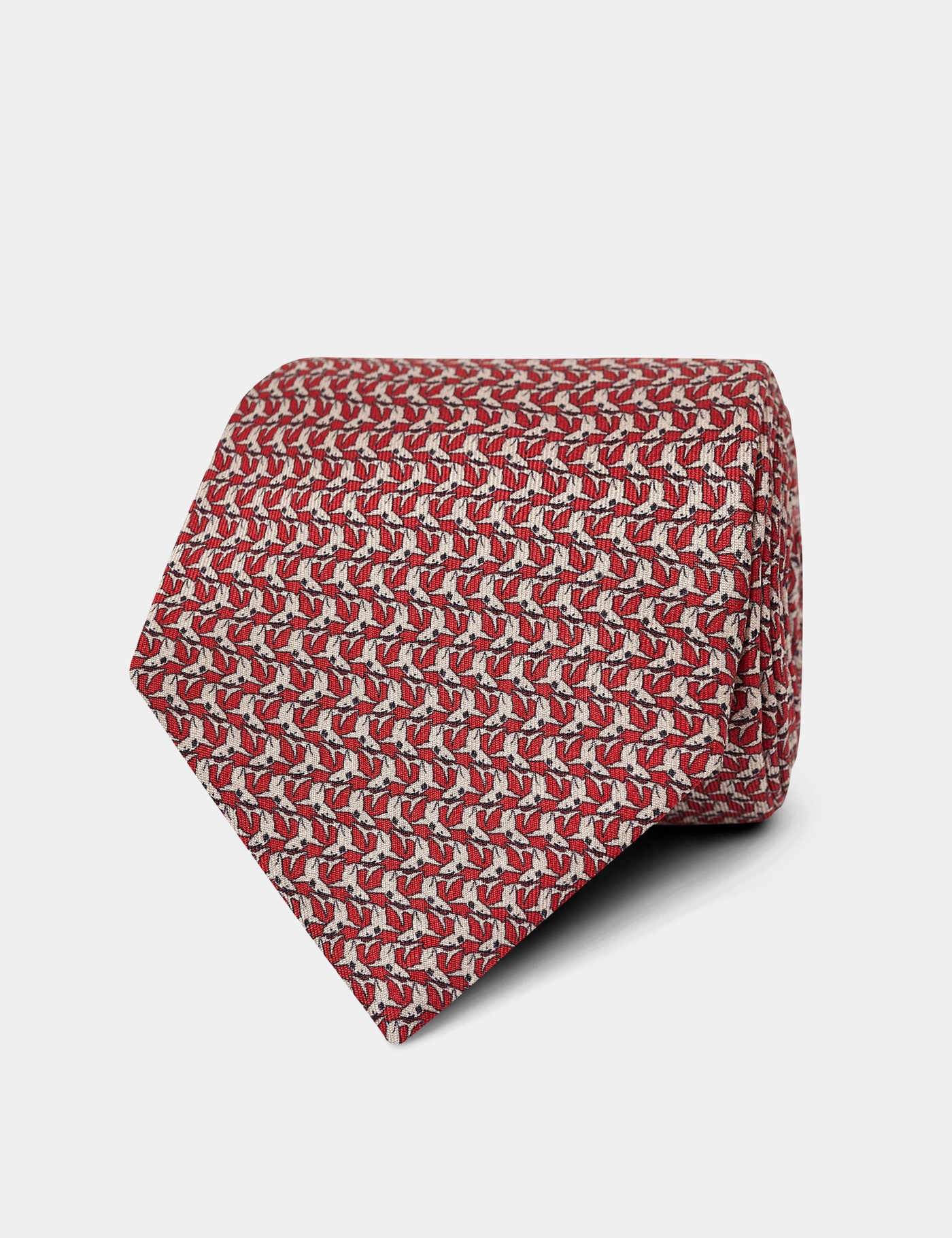 Hawes & Curtis Red Shark 1913 Tie Size: One Size