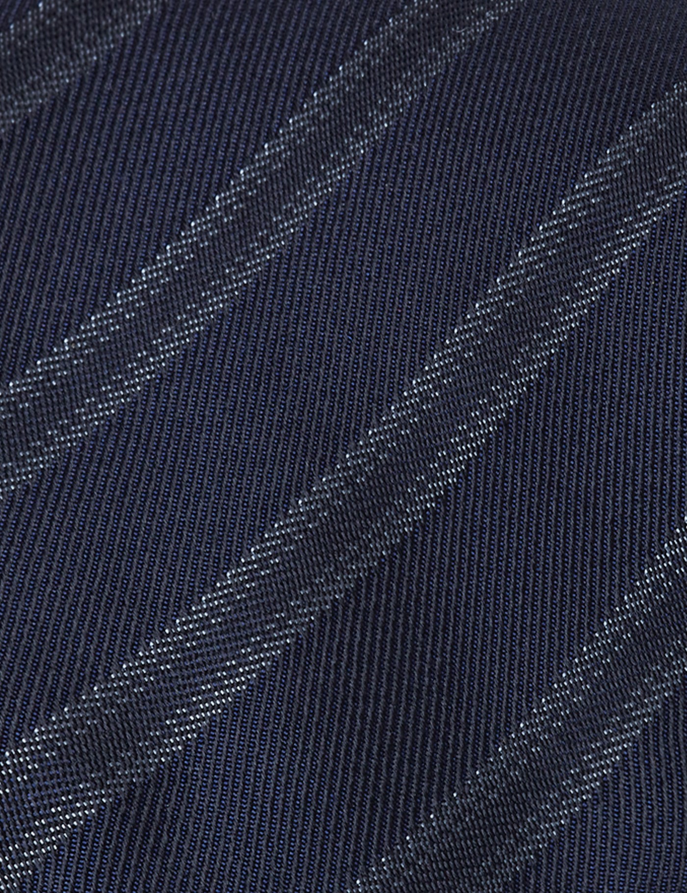 Hawes & Curtis Midnight Blue Ticking Stripe 1913 Tie Size: One Size image 2