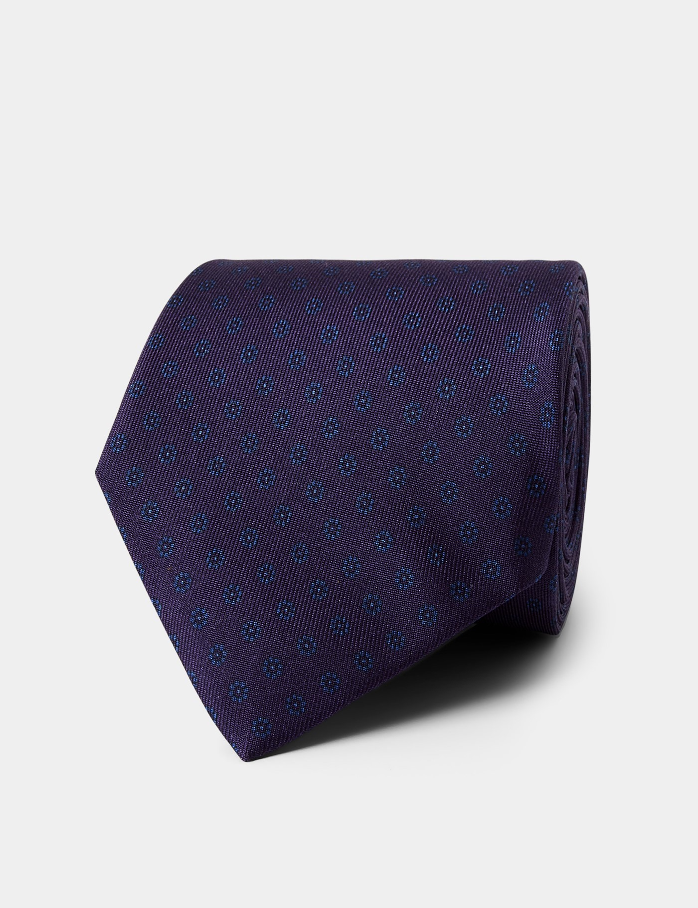 & Plum & Micro Floral 1913 Tie One