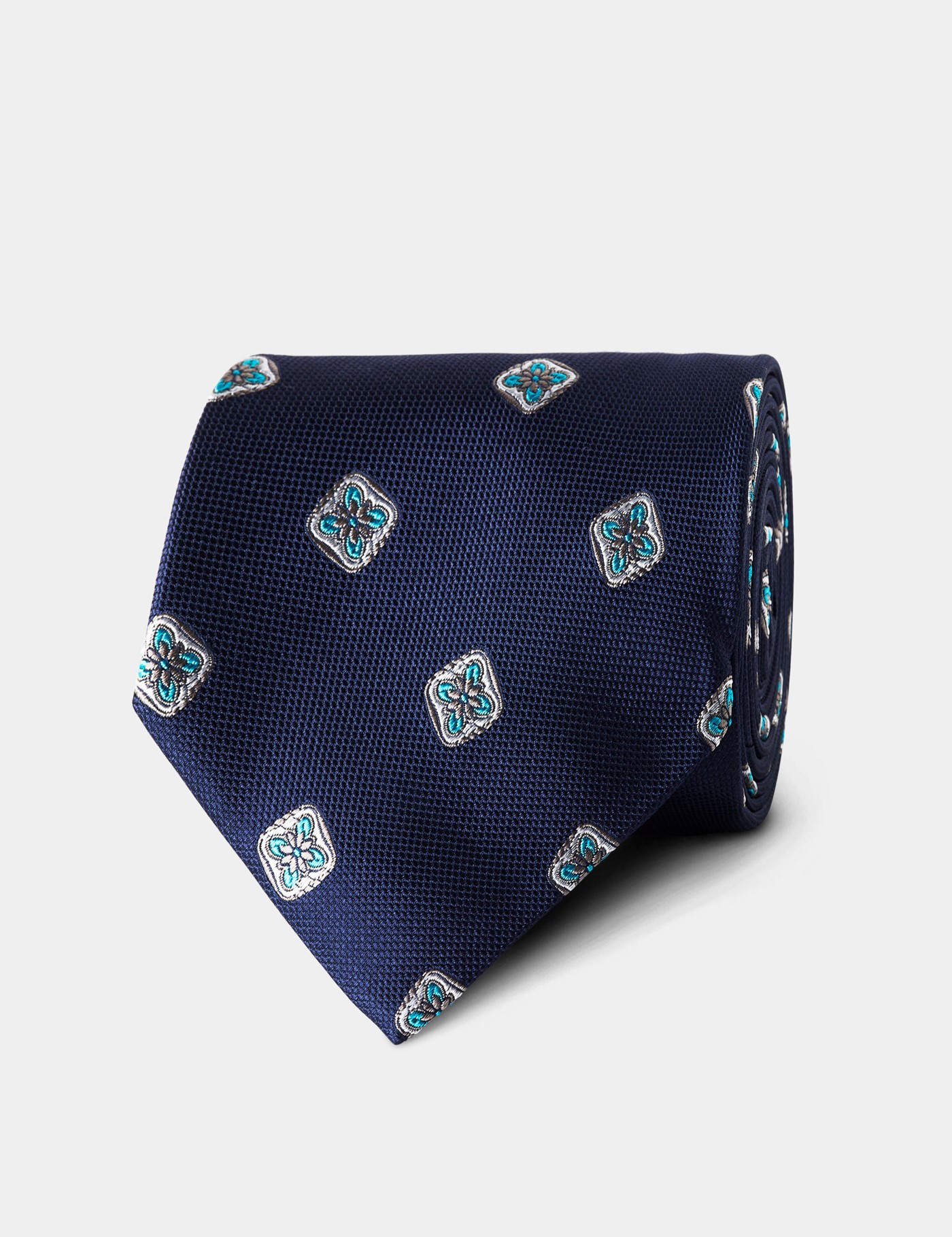 & & Turquoise Medallion 1913 Tie One