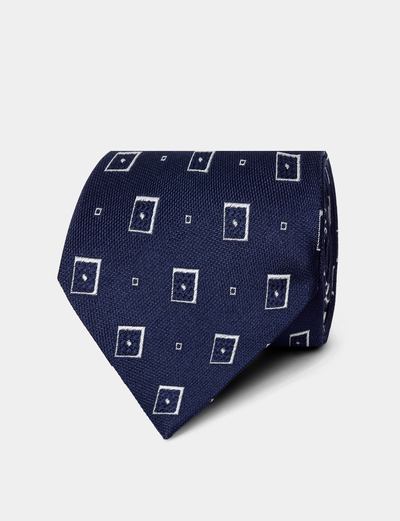 Hawes & Curtis Navy Medallion 1913 Tie Size: One Size