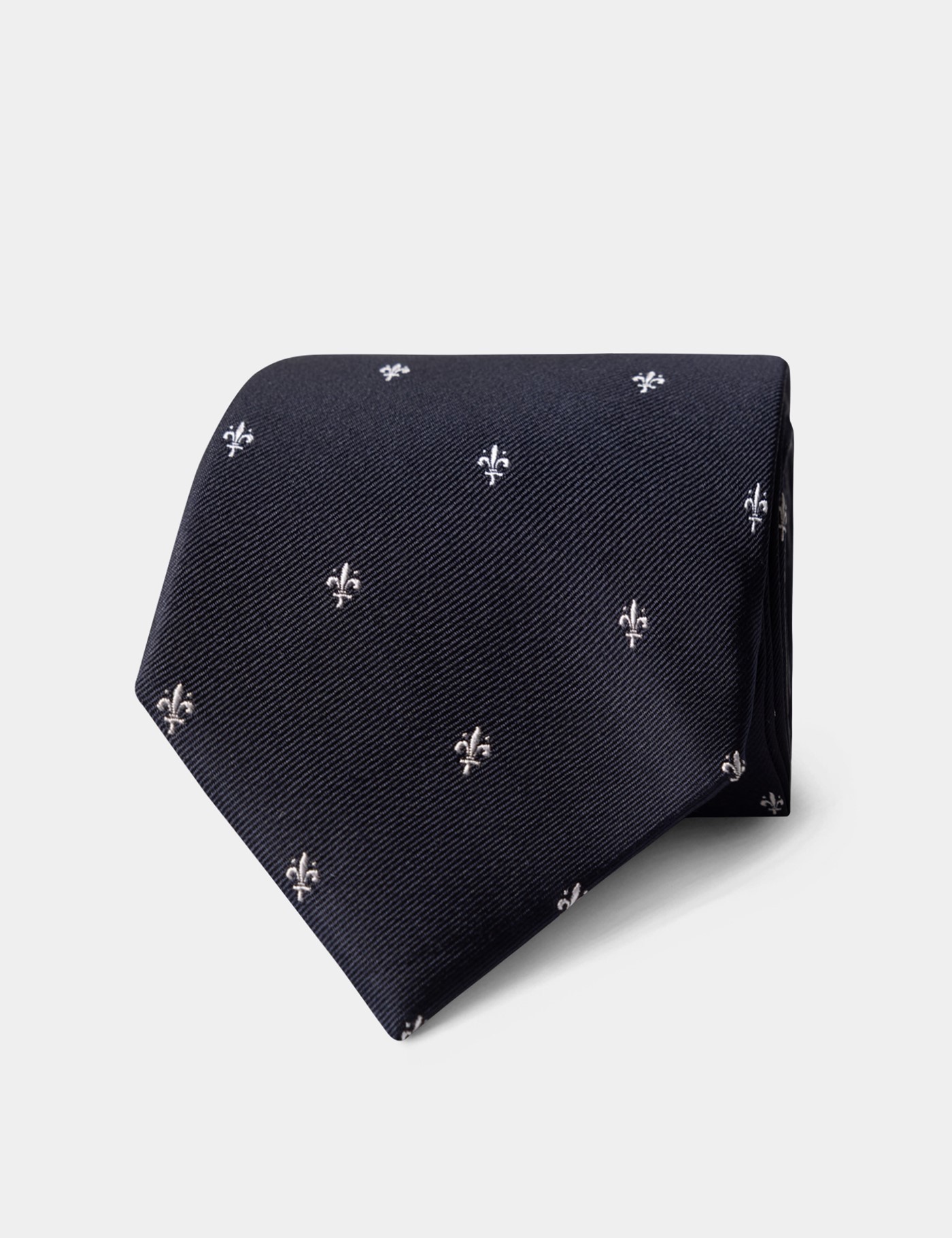 & Fleur de lis Tie 100% Silk One