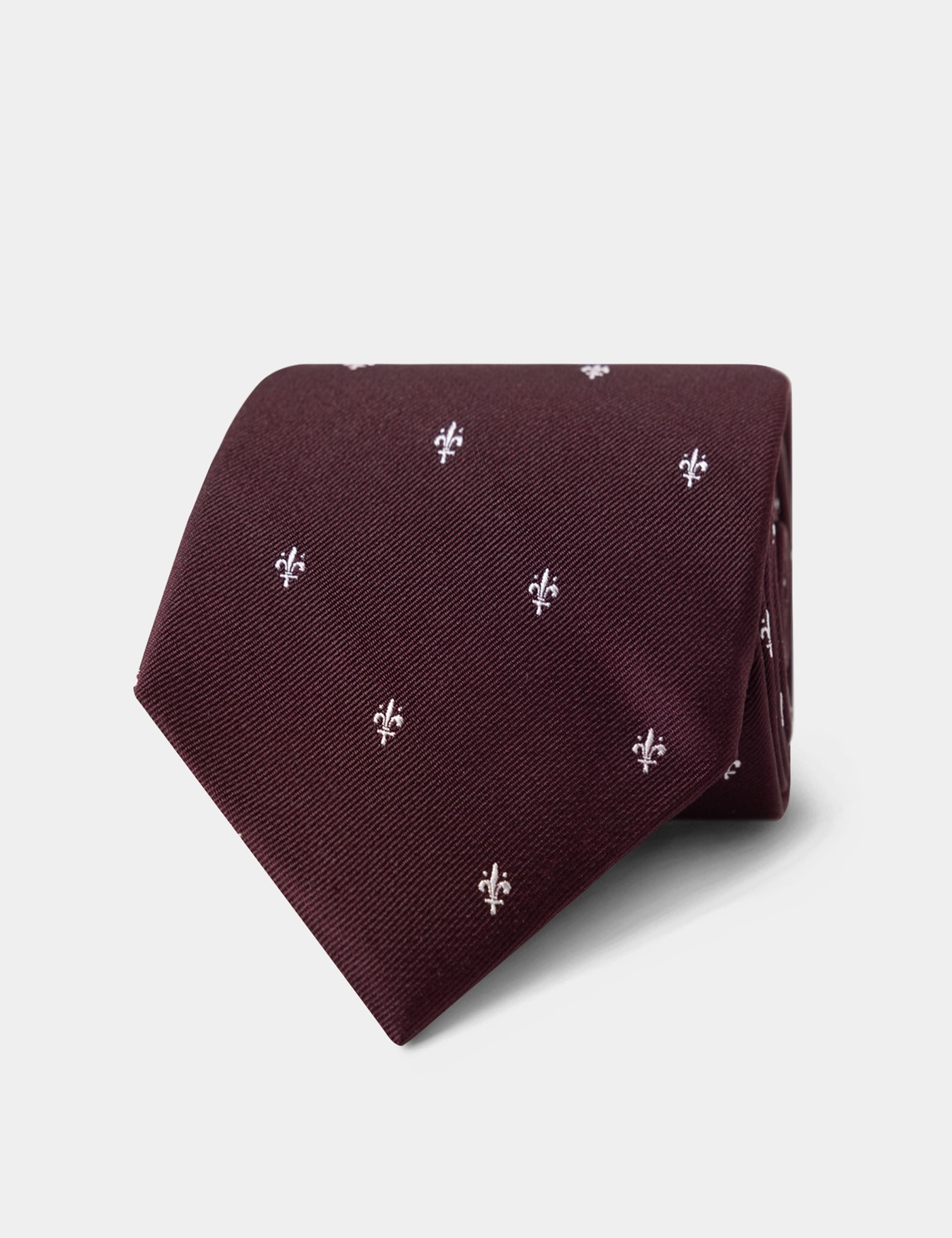 & Fleur de lis Tie 100% Silk One