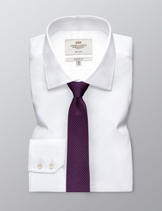 Krawatte – Seide – Standardbreite – Webmuster violett