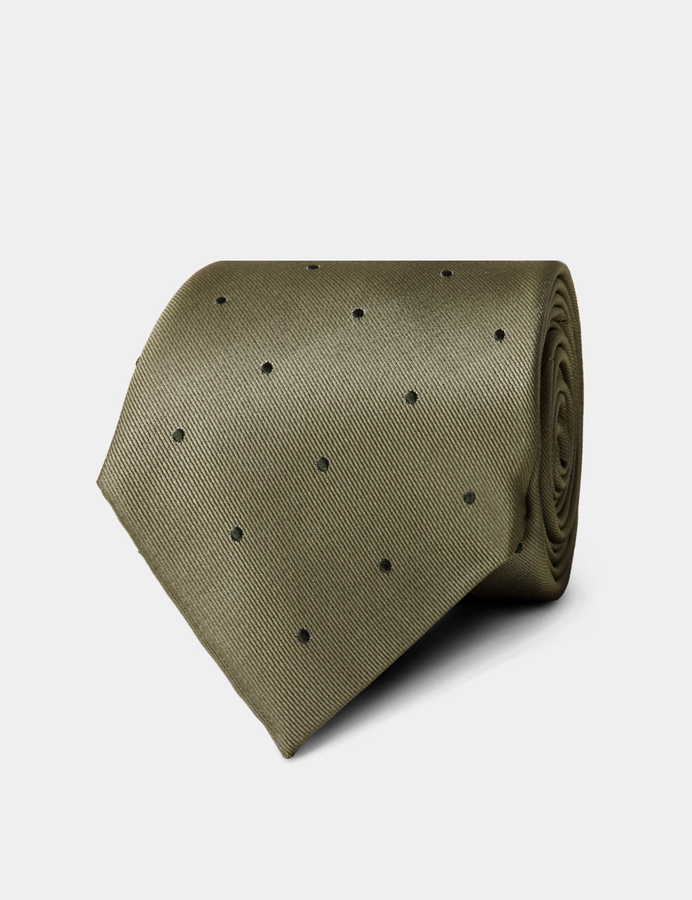 & Sage Green Tonal Spot Tie One