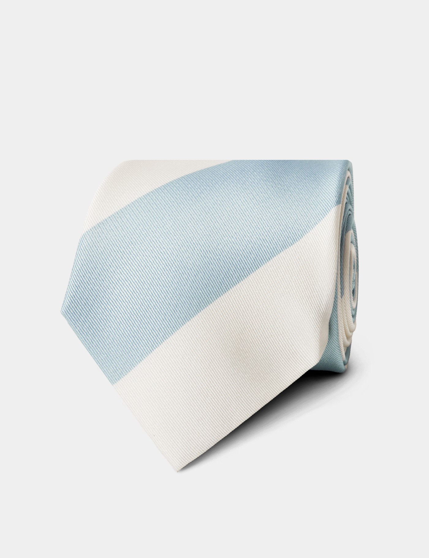 & Sky Blue Regatta Stripe Tie One
