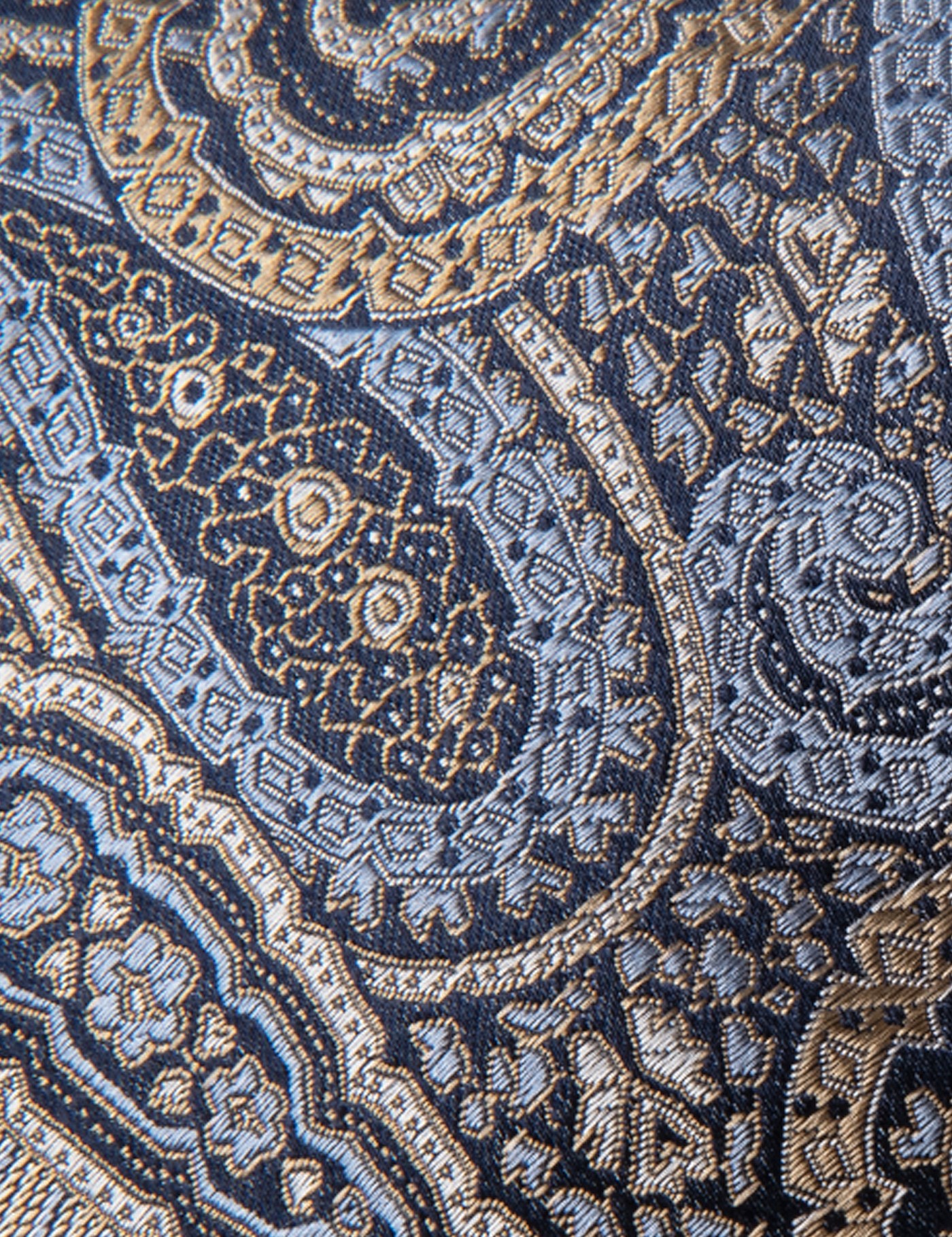 Men's Brown Bold Paisley Tie - 100% Silk | Hawes and Curtis
