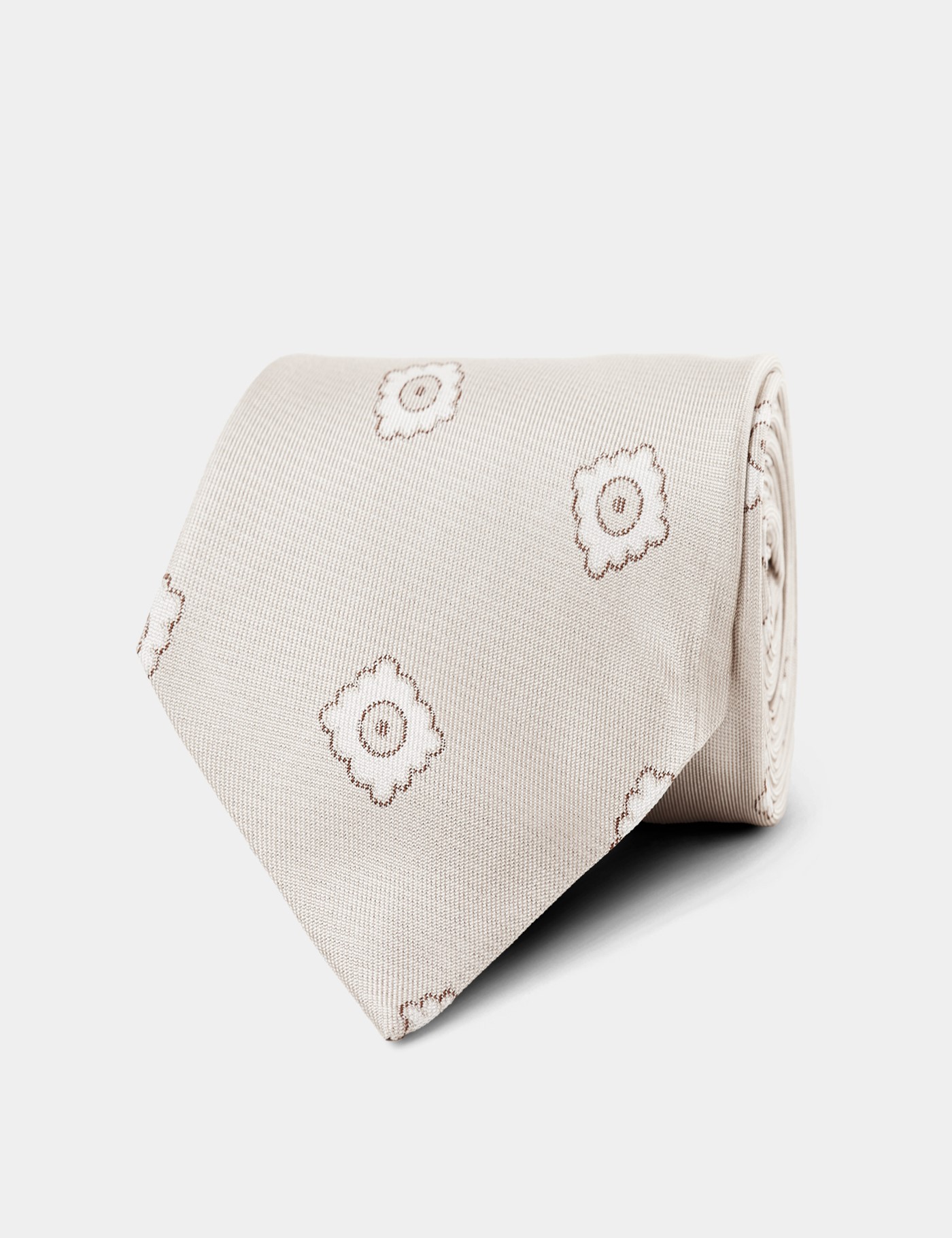 Hawes & Curtis Ivory Medallion 1913 Tie Size: One Size