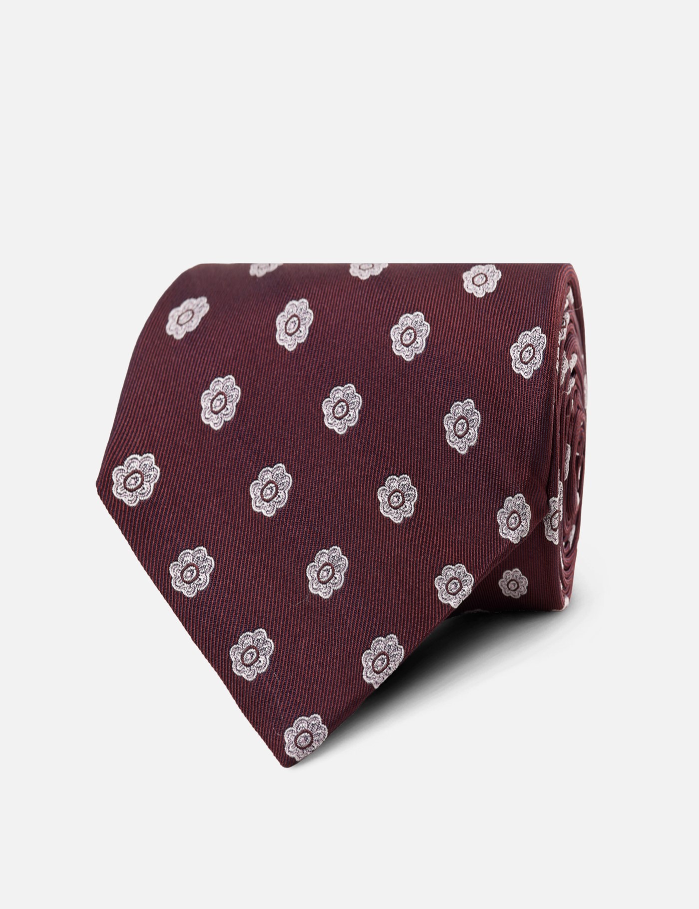 & Jacquard Flower 1913 Tie One