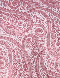 Hochzeits Kollektion – Krawatte – Seide – Paisley rosé