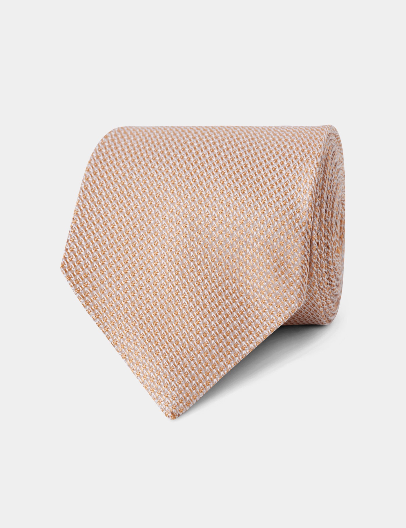 Hawes & Curtis Peach Grenadine 1913 Tie Size: One Size