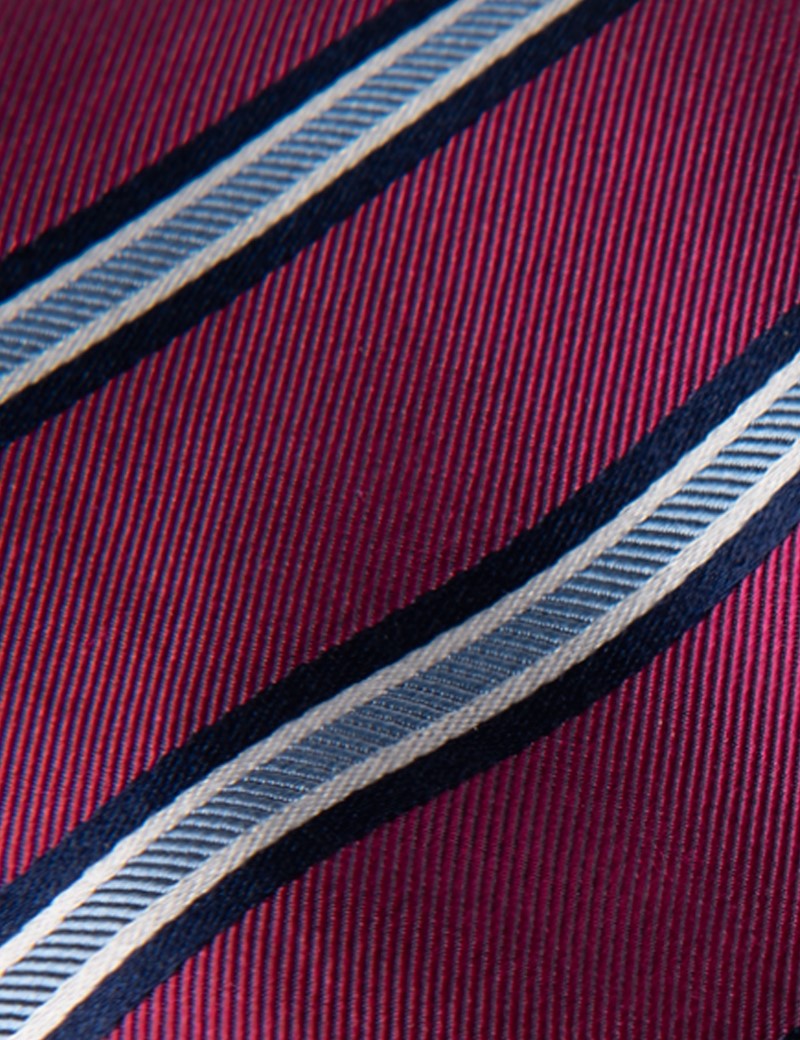 mens magenta tie