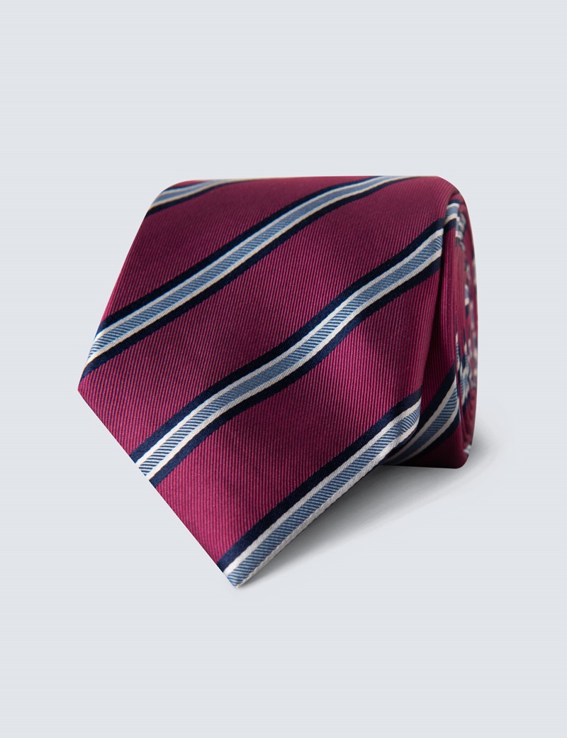 mens magenta tie
