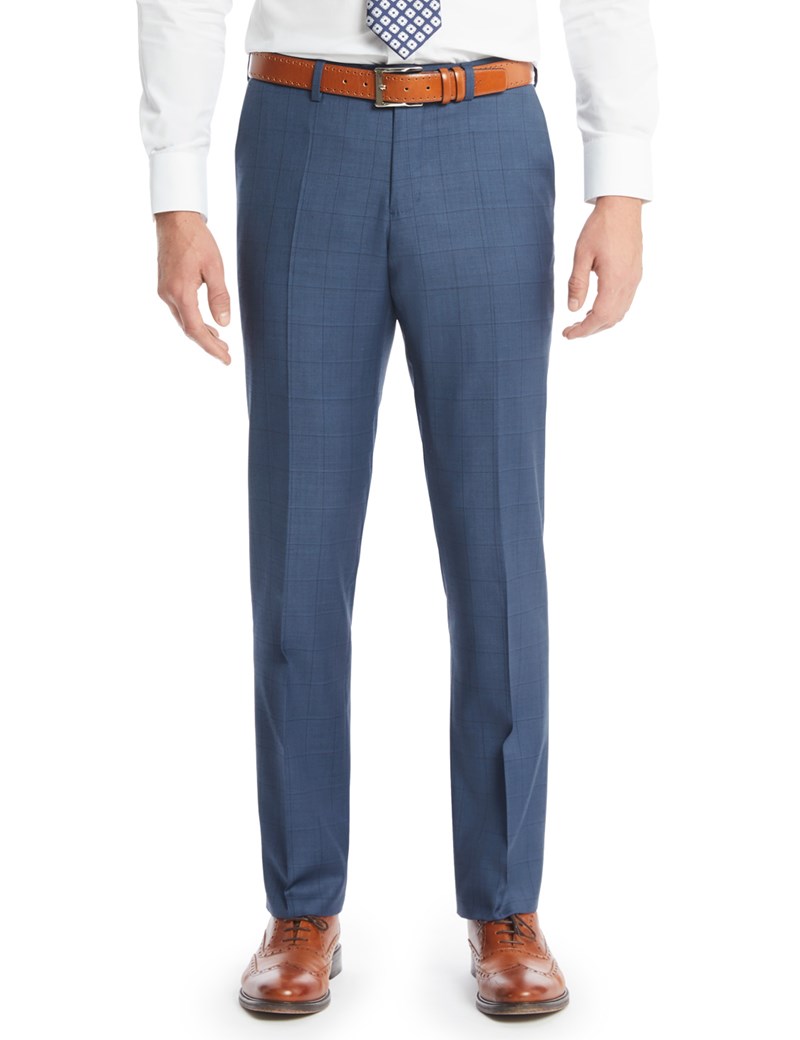 Men's Suit Fit Pants : Winter Thick Suit Pants Men Slim Fit Fashion ...
