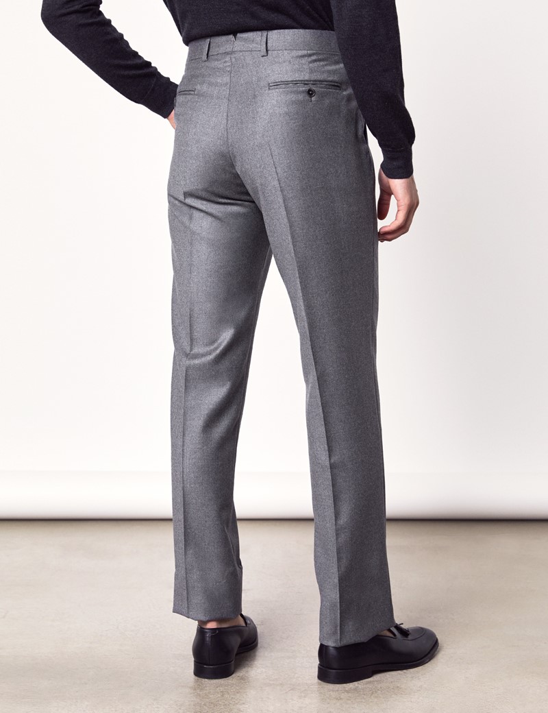 mens grey flannel pants