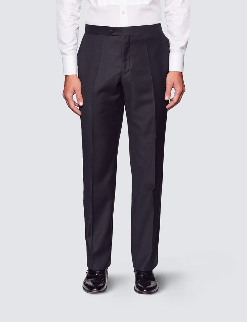 BOSS Mens H-Genius-Tux-231 Slim-fit Tuxedo Trousers in Pure-Cotton Velvet  Red : Amazon.co.uk: Fashion