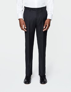 Men's Black Slim Fit Dinner Suit Trouser | Hawes & Curtis