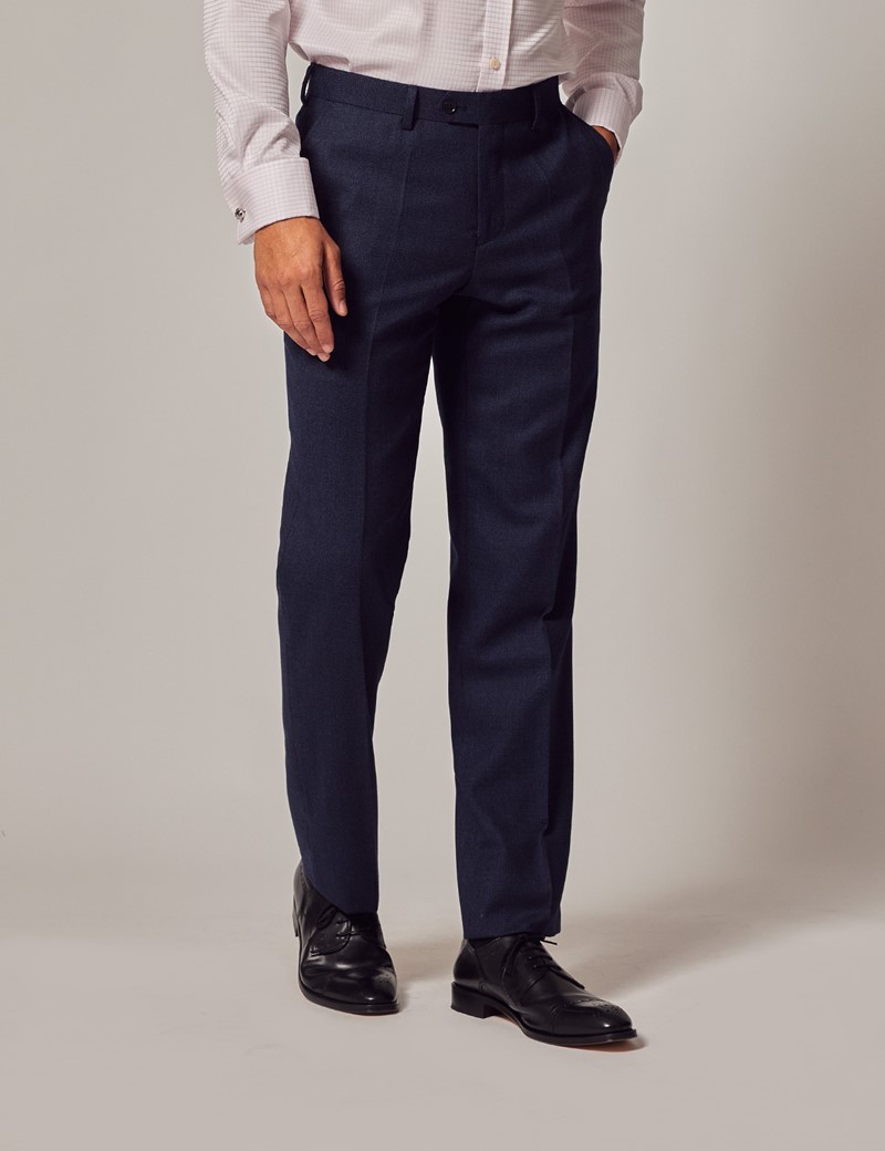 Men's Versatile Solid Suit Pants Slim Fit Fashion Business - Temu