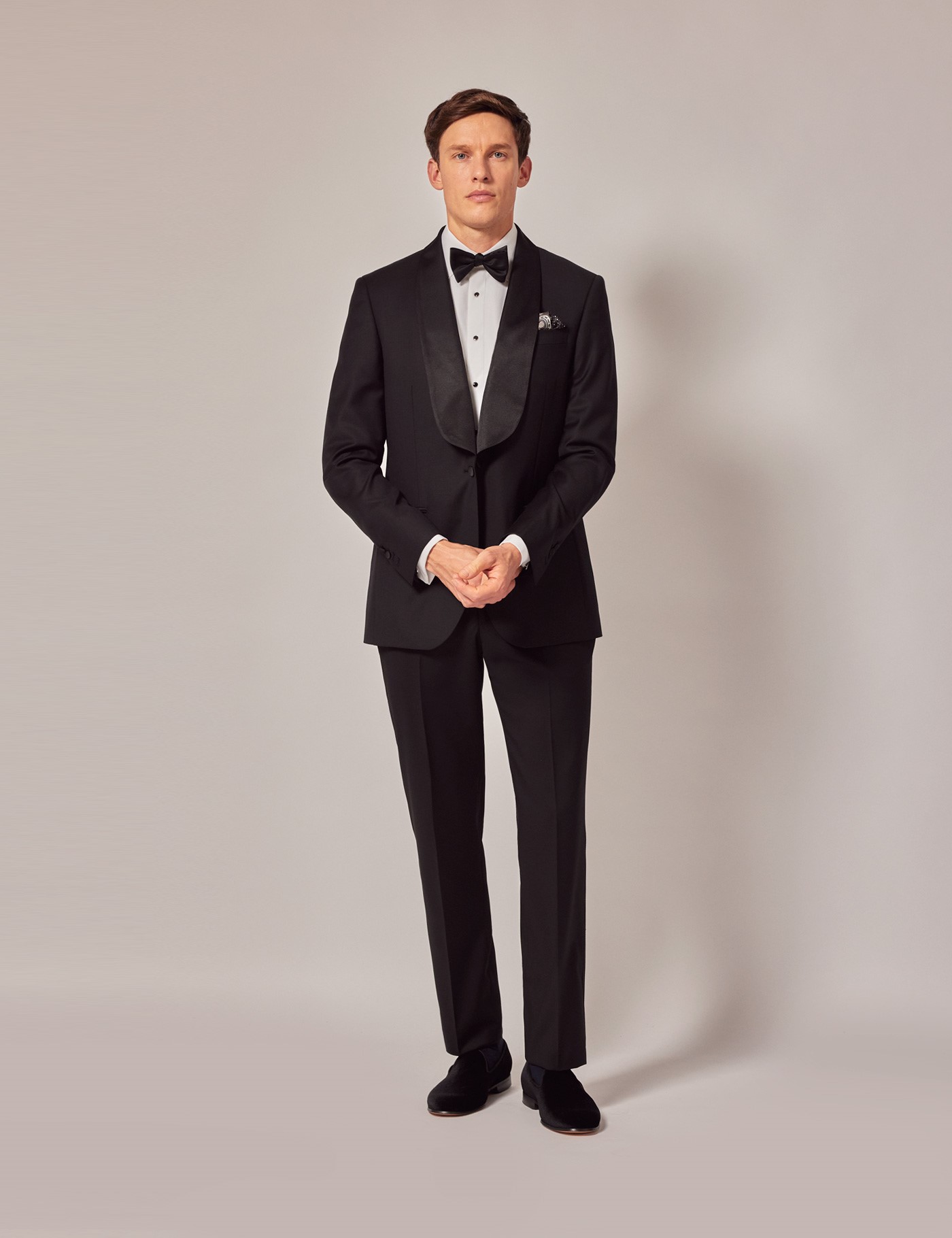 & Slim Fit Dinner Suit Trousers 42 31"