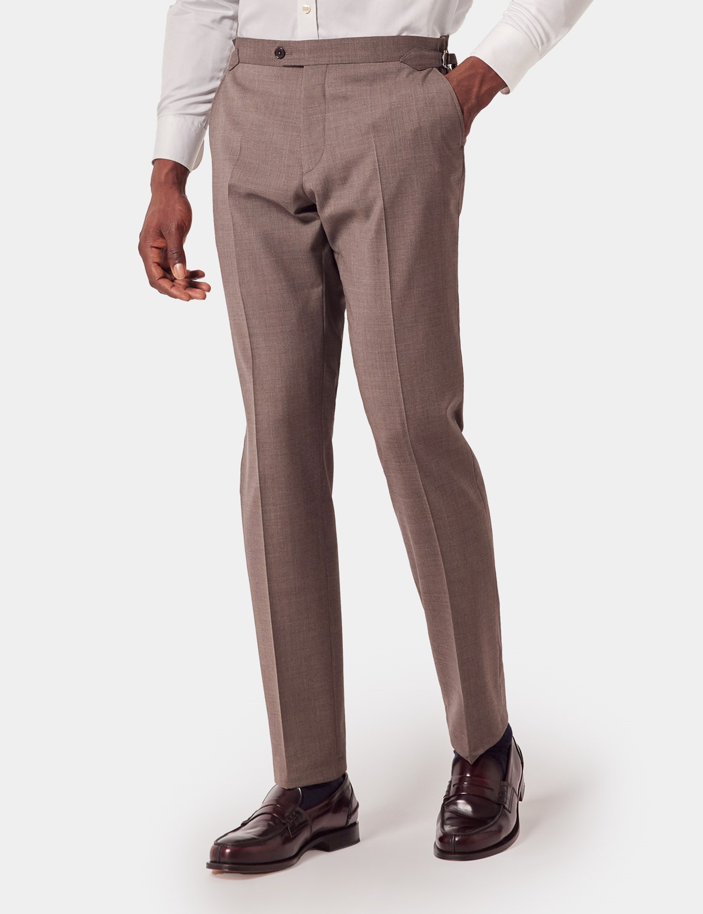 & Slim Fit Trousers 38"