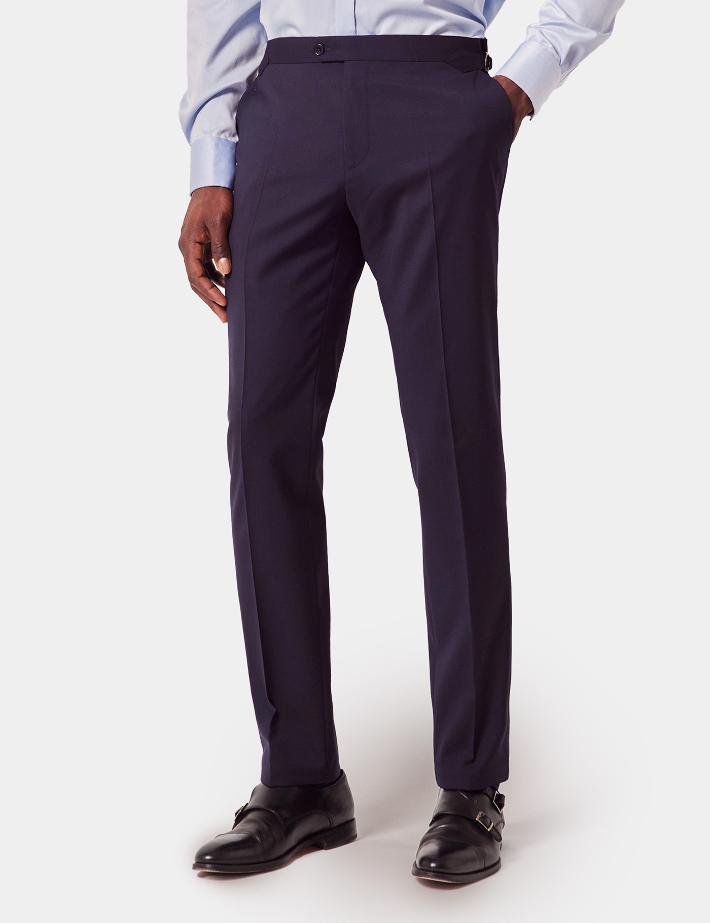 & Slim Fit Suit Trousers 44"