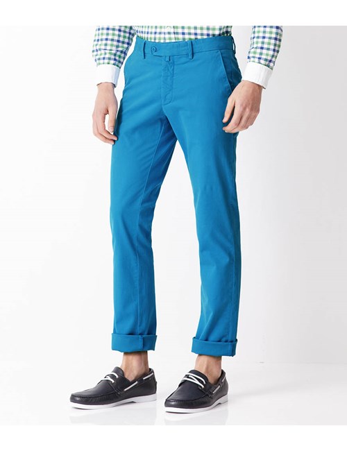 Chinos | Blue Chinos | Mens Trousers 