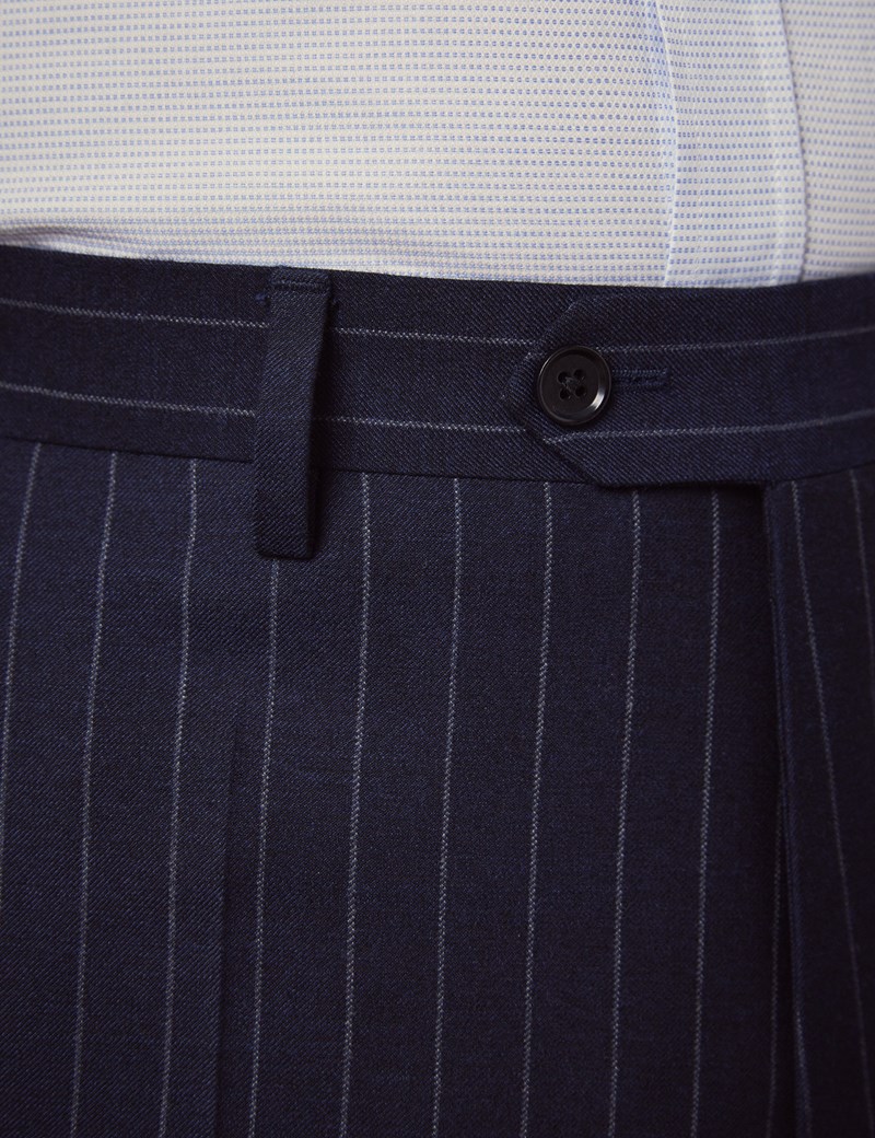 chalk stripe pants