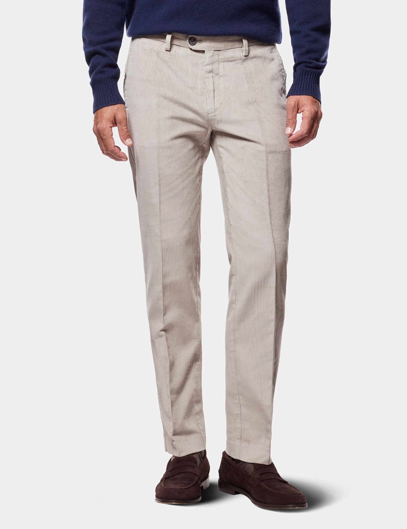 Hawes & Curtis Stone Corduroy Trousers Size: 44-31"