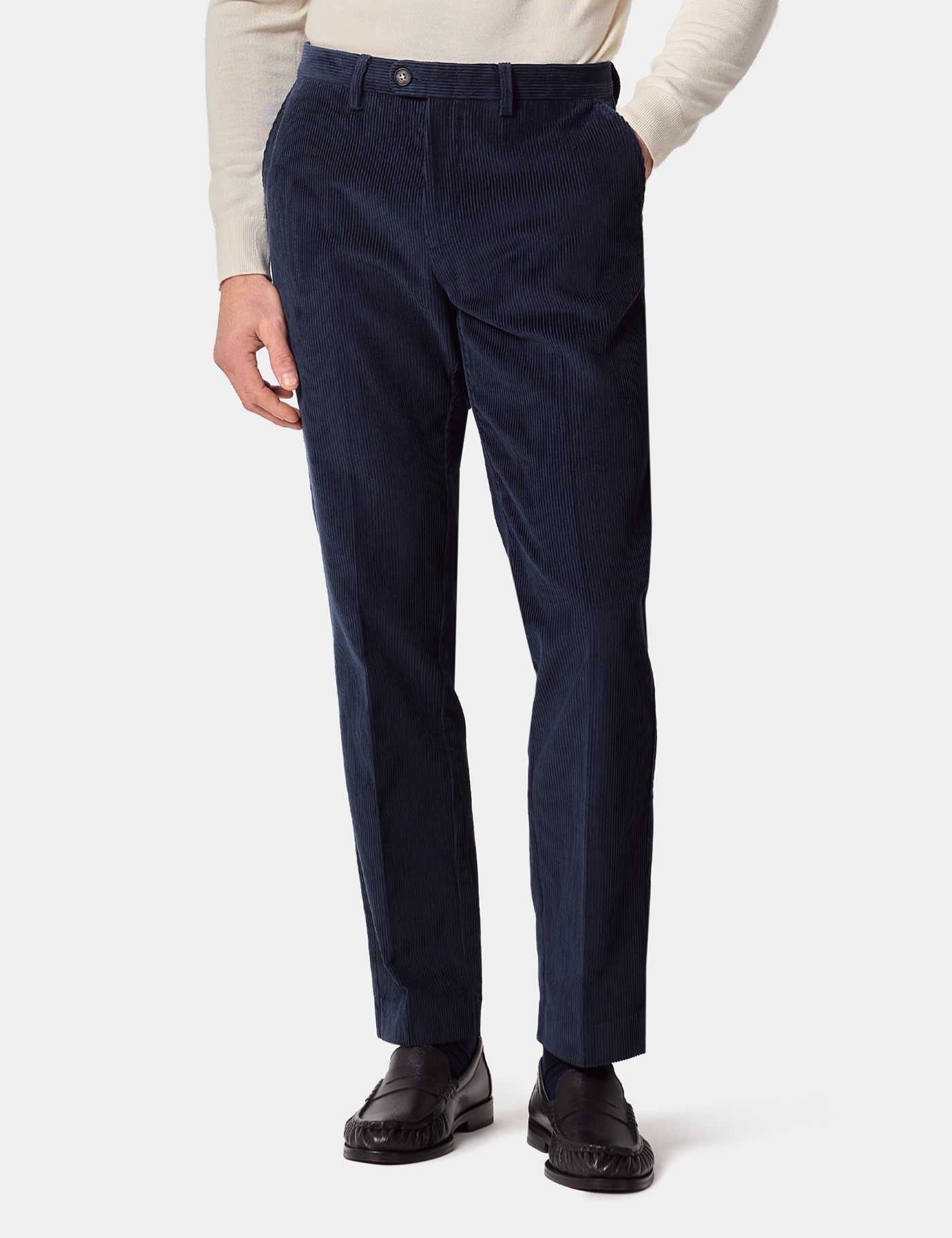 & Petrol Corduroy Trousers 44 33"