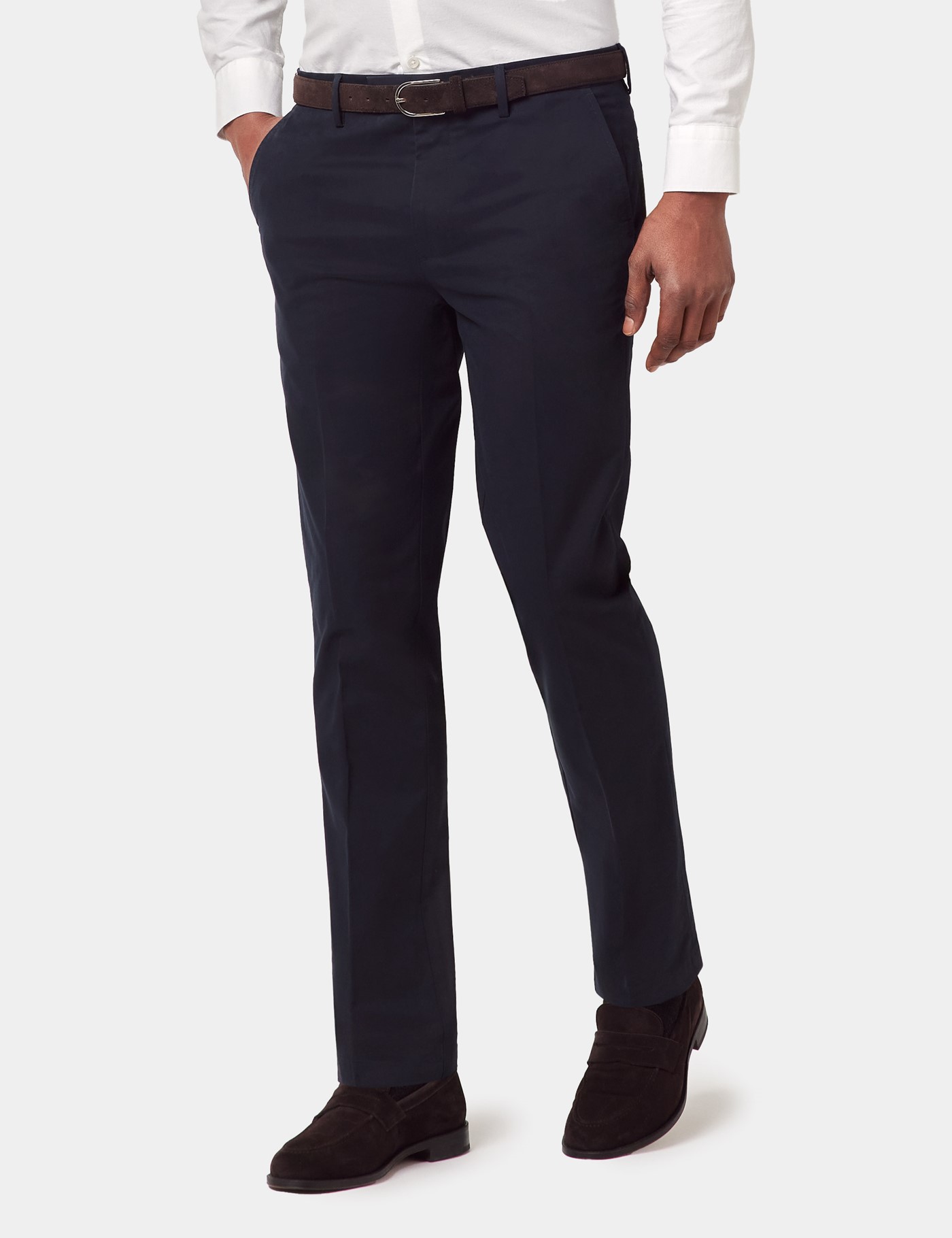 & Slim Fit Smart Chinos 38 31"