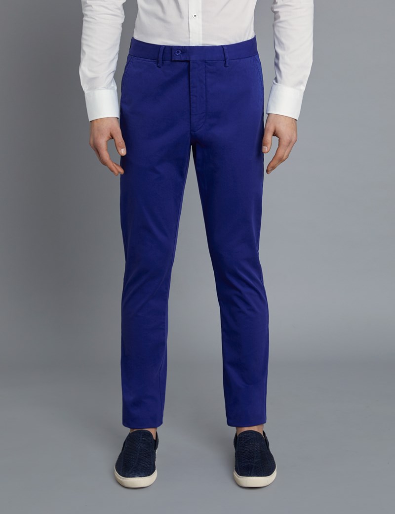 blue chinos