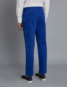 Men's Blue Garment Dye Classic Fit Chinos